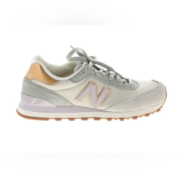 New Women's 515 New Balance Gray, Rose Gold, Light Purple Shoes Sneakers - US 11 - Picture 15 of 16